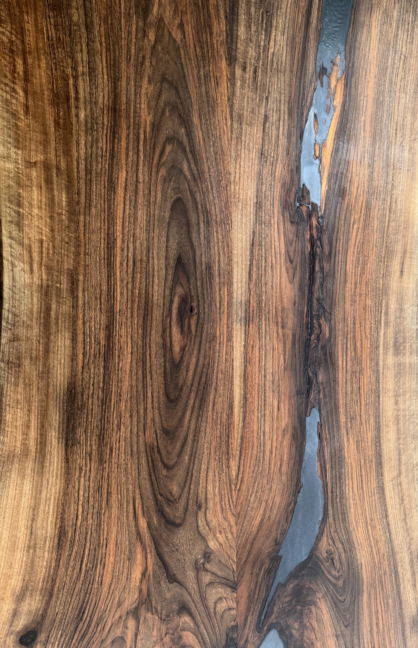 Epoxy tafel Walnoot